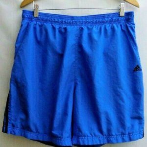 Adidas Mens Large Swim Trunk Board Shorts Blue